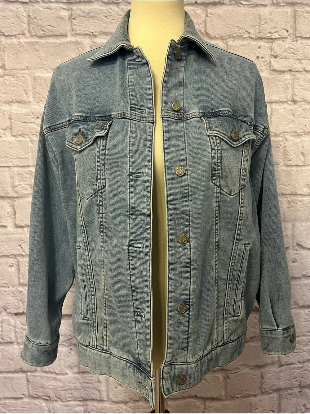 Stretch Terry Trucker Jacket - Picture 3 of 6